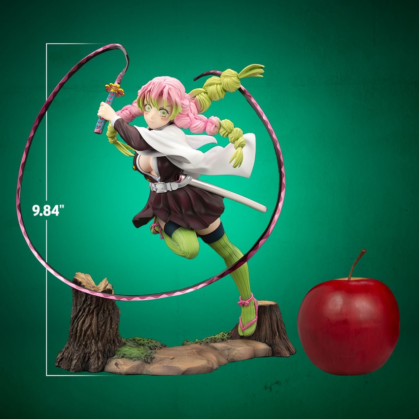 Demon Slayer Mitsuri Kanroji Statues - Prototype Shown View 2