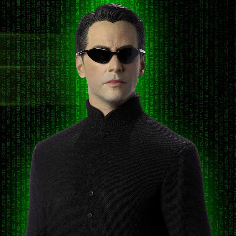 The Matrix Neo Quarter Scale Statue - Prototype Shown View 1