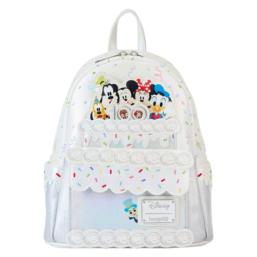 Disney 100 Celebration Cake Mini Backpack by Loungefly | Sideshow  Collectibles
