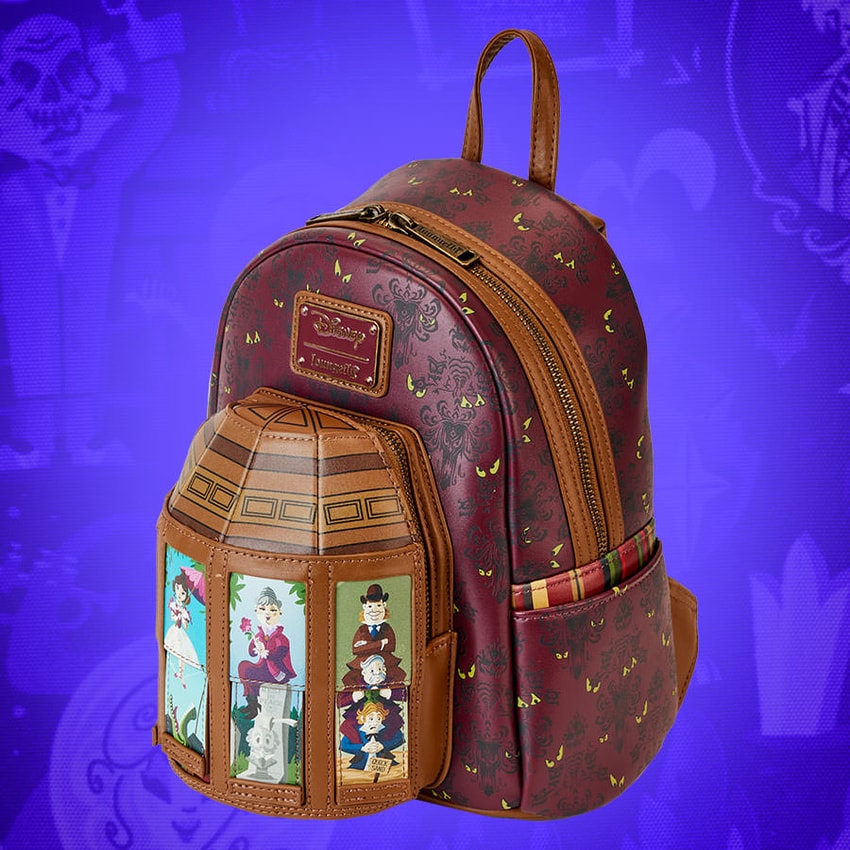 Haunted mansion wallpaper sale mini backpack by loungefly