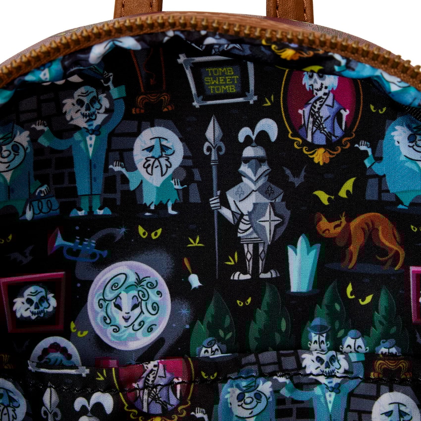 Loungefly disney haunted mansion backpack top