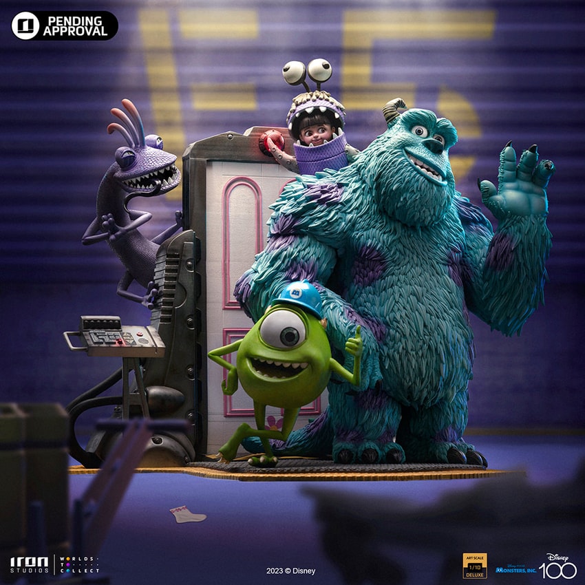 Disney Monster Inc. Deluxe 1:10 Scale Statue - Prototype Shown View 1