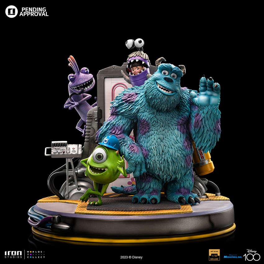 Disney Monster Inc. Deluxe 1:10 Scale Statue - Prototype Shown View 6