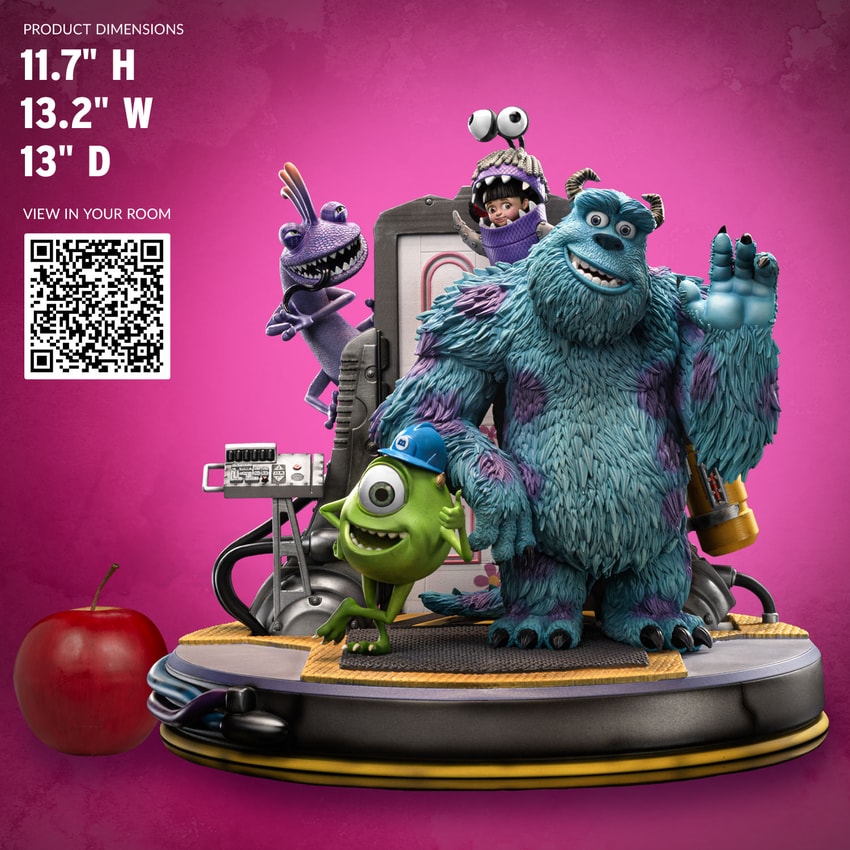 Monsters, Inc. 1:10 Scale Statue by Iron Studios