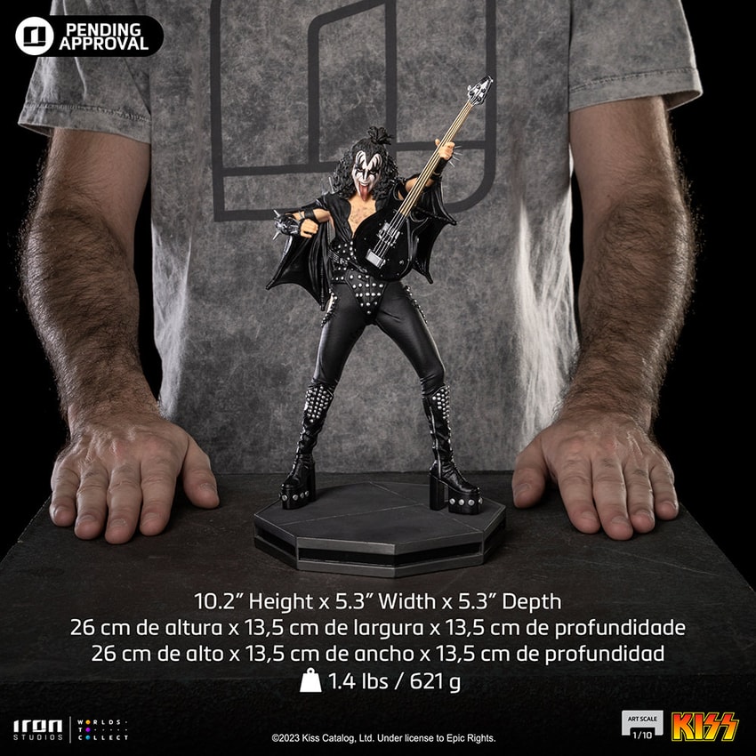 KISS Series 3 The Demon 12 Deluxe Action Figure Gene Simmons