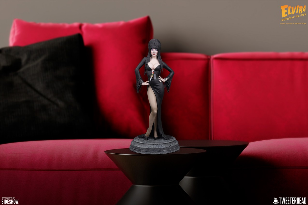 Elvira Elvira: Mistress of the Dark Quarter Scale Maquette  Collector Edition - Prototype Shown View 3
