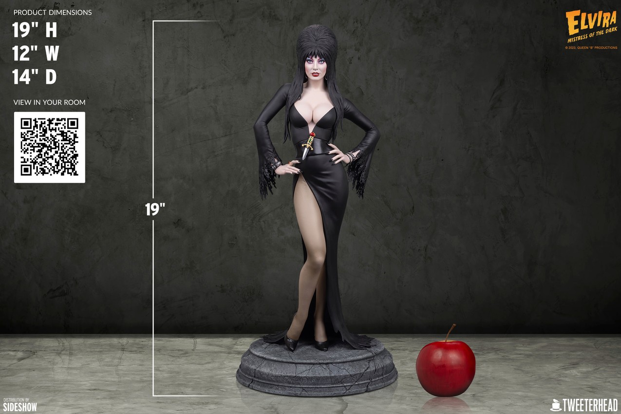 Elvira Elvira: Mistress of the Dark Quarter Scale Maquette  Collector Edition - Prototype Shown View 2