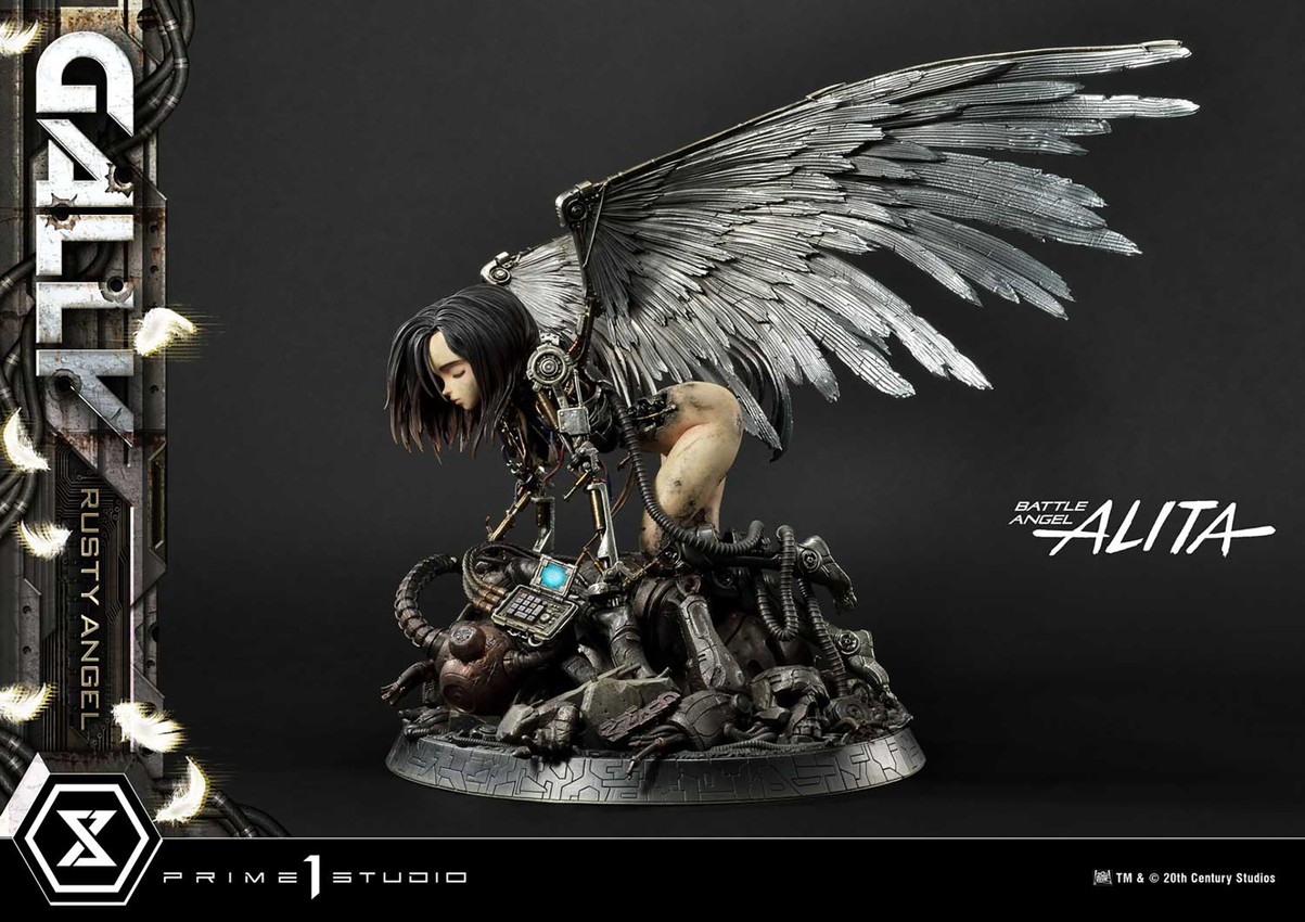 Battle Angel Alita Gally Rusty Angel (Bonus Version) Quarter Scale Statue  View 6