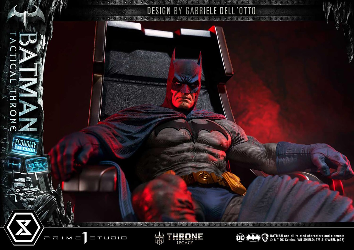 Batman on throne shop statue for sale