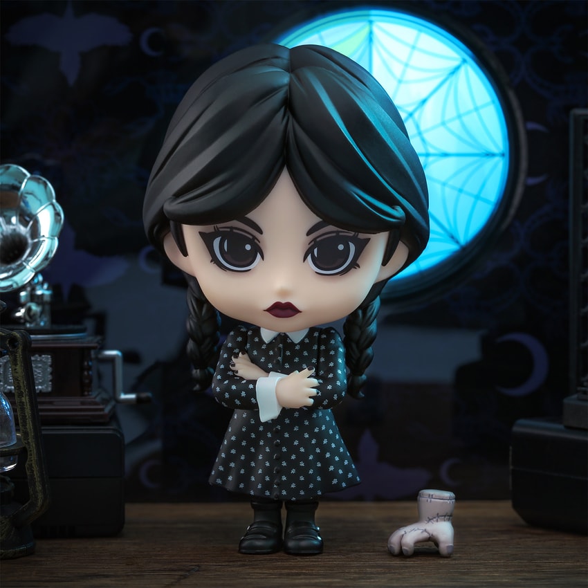 Figurine Wednesday Addams, Cosbaby (S) - Wednesday - Hot Toys