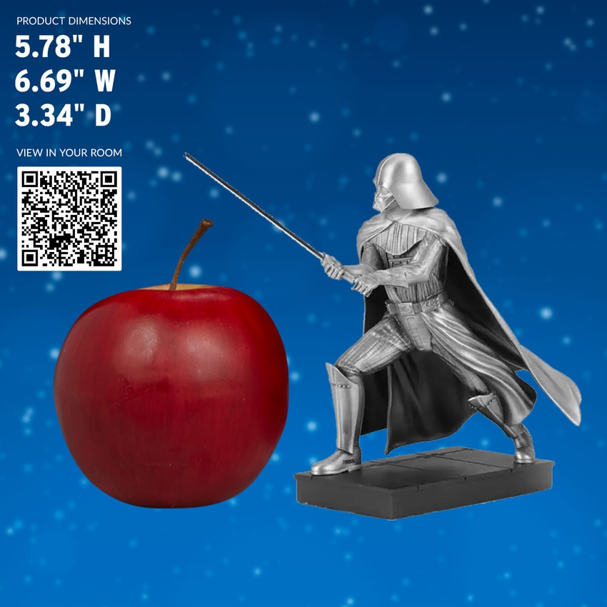 Darth Vader Lightsaber Duel Pewter Collectible by Royal