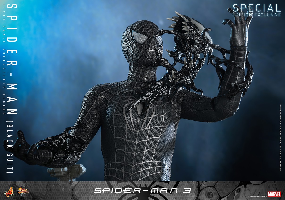 Spider-Man (Black Suit) (Special Edition)- Prototype Shown View 1