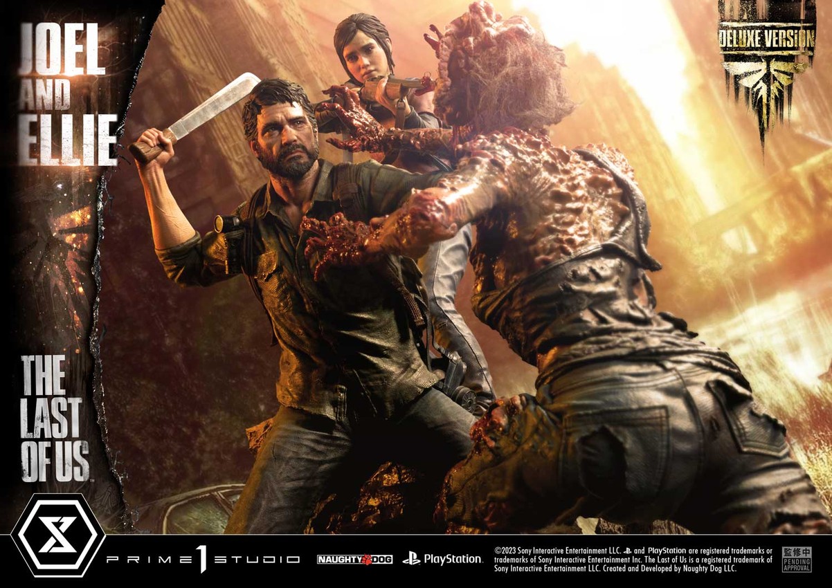 The Last of Us Joel & Ellie (Deluxe Version) Quarter Scale Statue  View 1