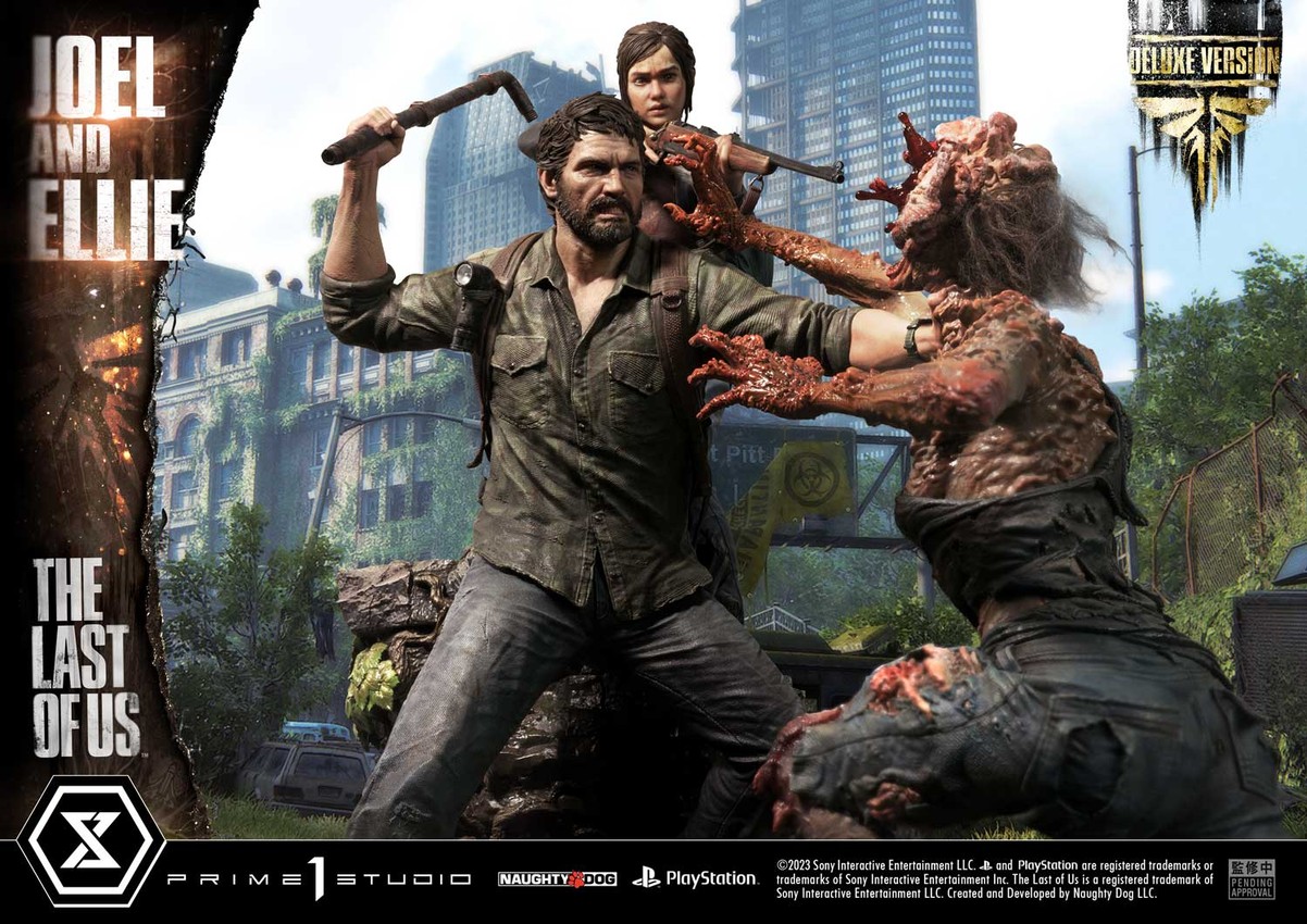 Joel & Ellie (Deluxe Version) Quarter Scale Statue by Prime 1 Studio