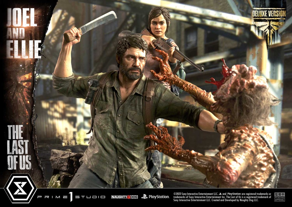 Joel & Ellie (Deluxe Version) Quarter Scale Statue by Prime