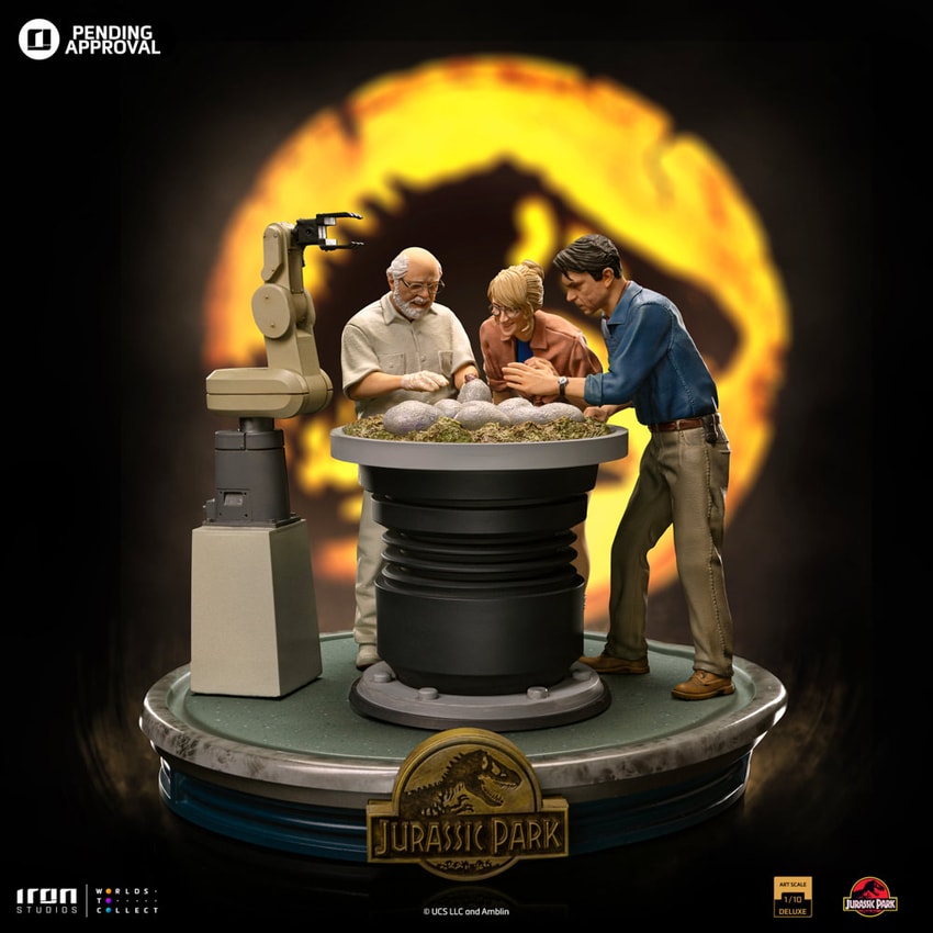 Jurassic Park Dino Hatching 1:10 Scale Statue - Prototype Shown View 3