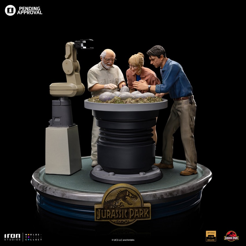 Jurassic Park Dino Hatching 1:10 Scale Statue - Prototype Shown View 6