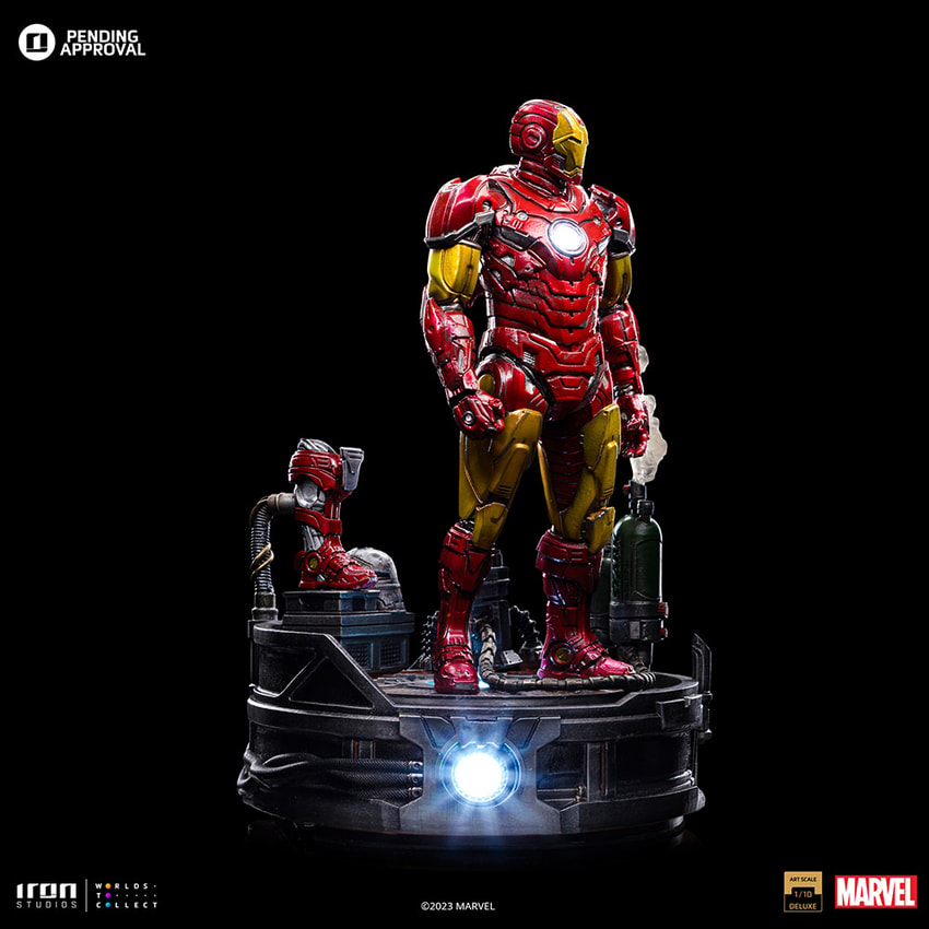 Iron Man Unleashed Deluxe Art Scale 1:10 Scale Statue by Iron