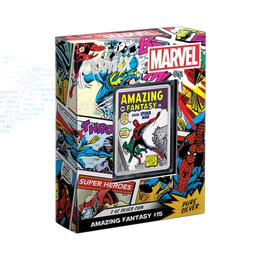 【大放出セール】 Silver 2oz #15 Fantasy Amazing Marvel Coin Zealand New by その他
