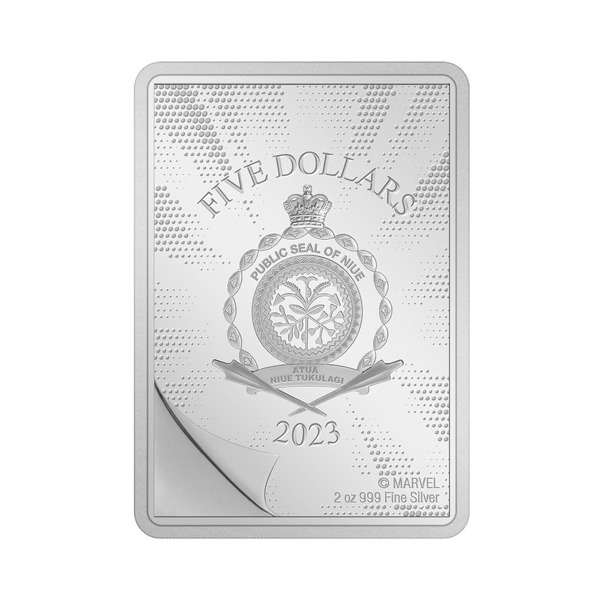 ボール MARVEL SCALE 15p 2oz Marvel Amazing Fantasy #15 2oz Silver Coin by New Zealand Mint
