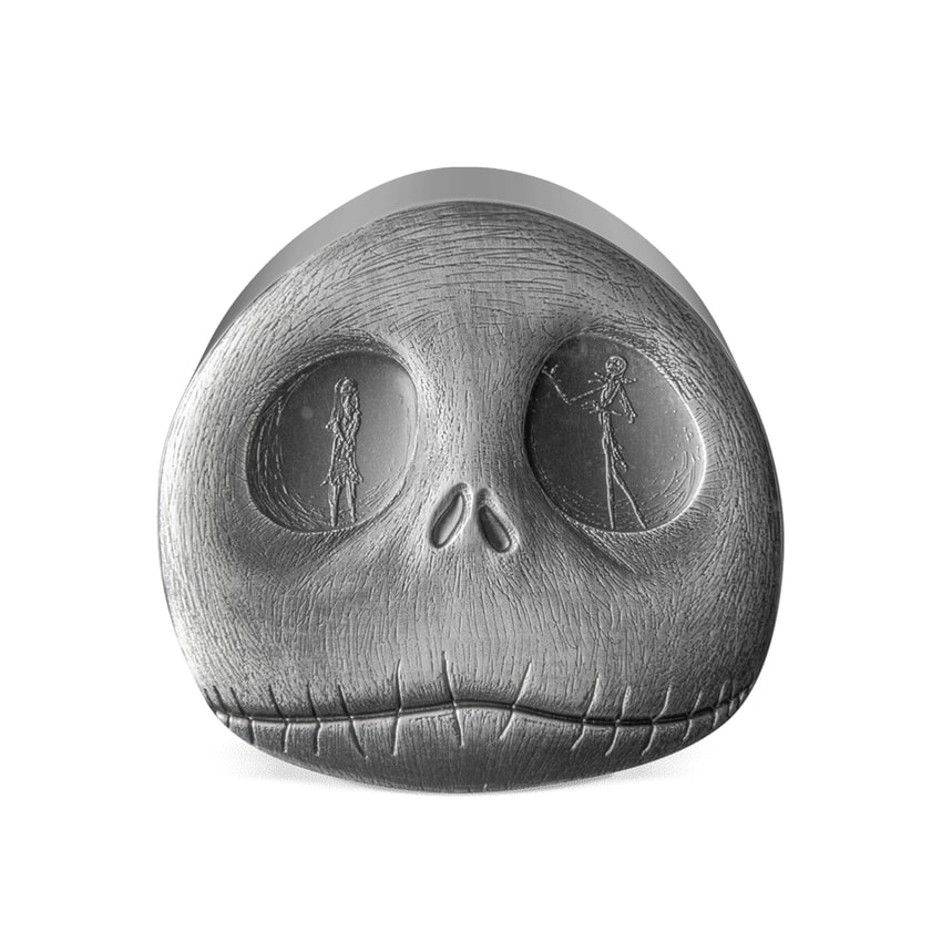 Disney The Nightmare Before Christmas 30th Anniversary 1oz Silver Coin Silver Collectible  View 3