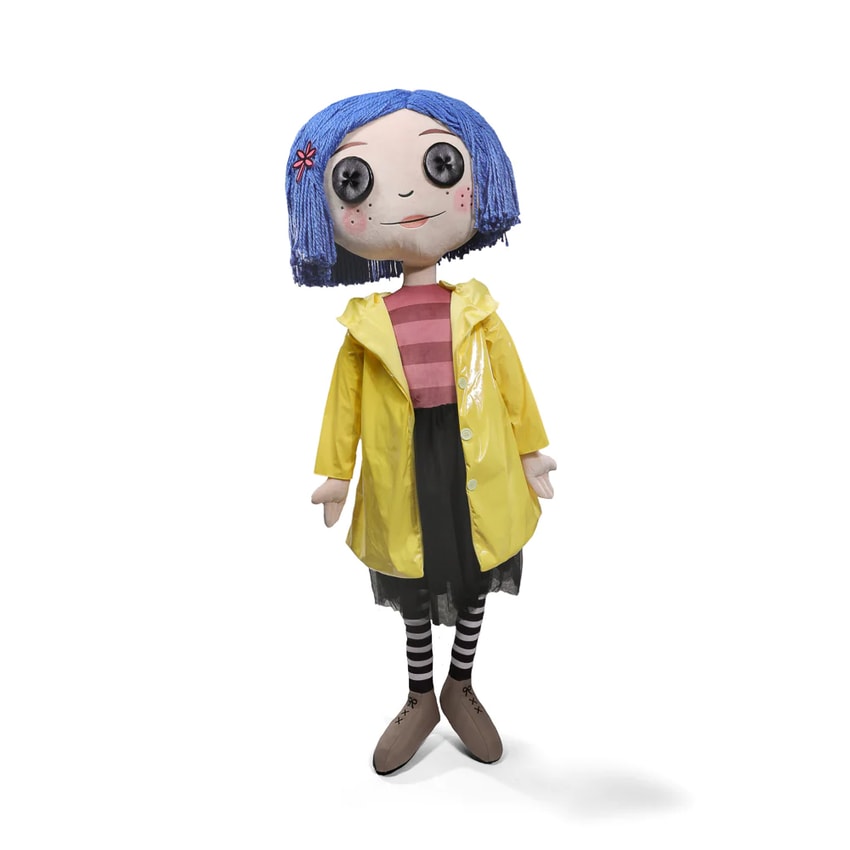 Coraline Coraline with Button Eyes Life-Size Plush Collectible Doll  View 6