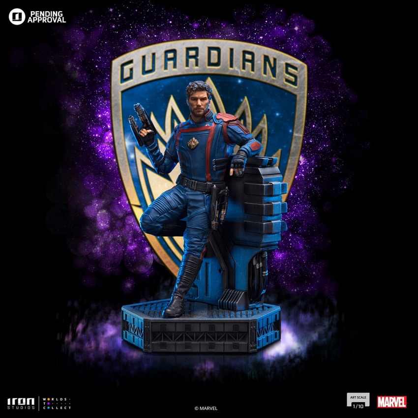 The Star-Lord 1:10 Art Scale Statue by Iron Studios | Sideshow