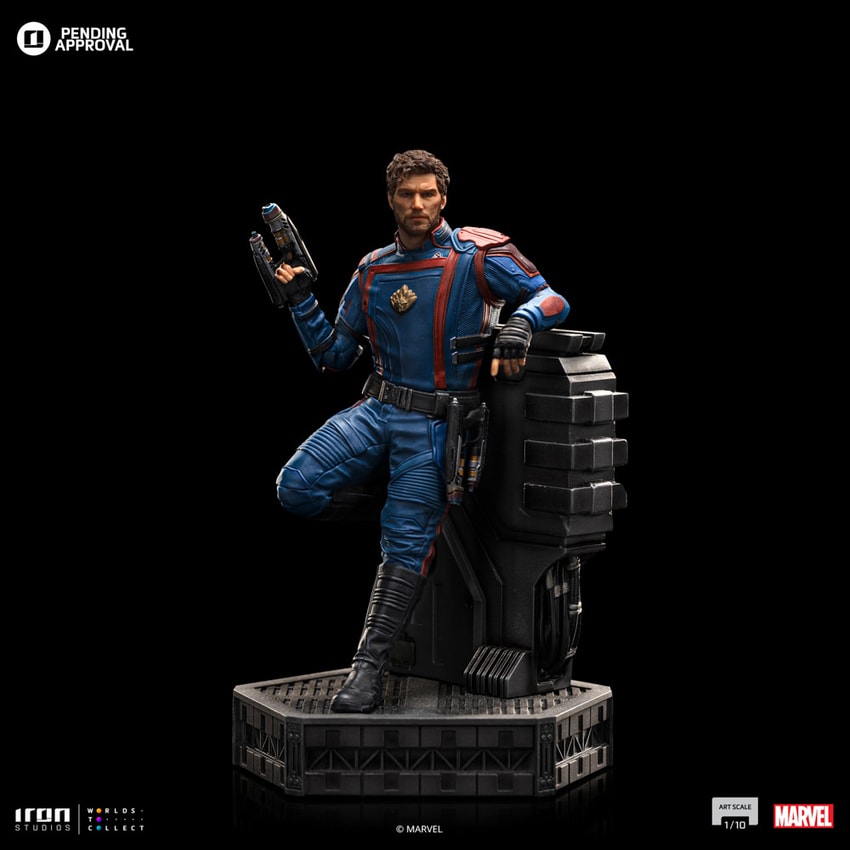 スターロード　フィギュア　iron studios ムービー・マスターピース】『アベンジャーズ／インフィニティ・ウォー