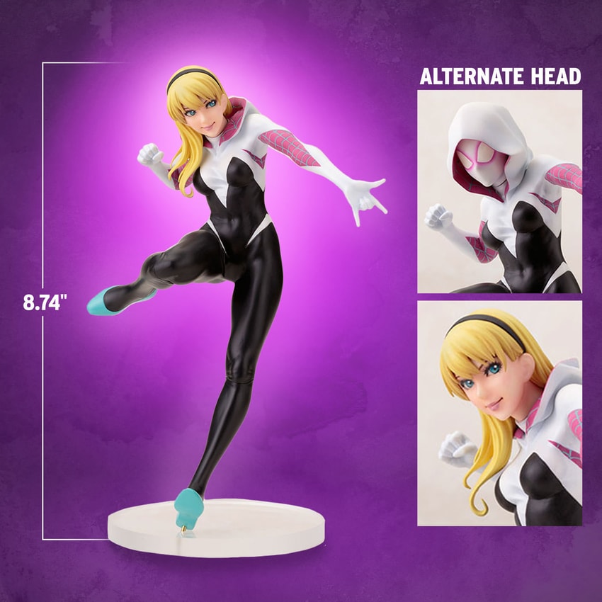 Spider-Gwen Bishoujo (Renewal Package) Statue by Kotobukiya Spider-Gwen Bishoujo (Renewal Package) Statue by Kotobukiya