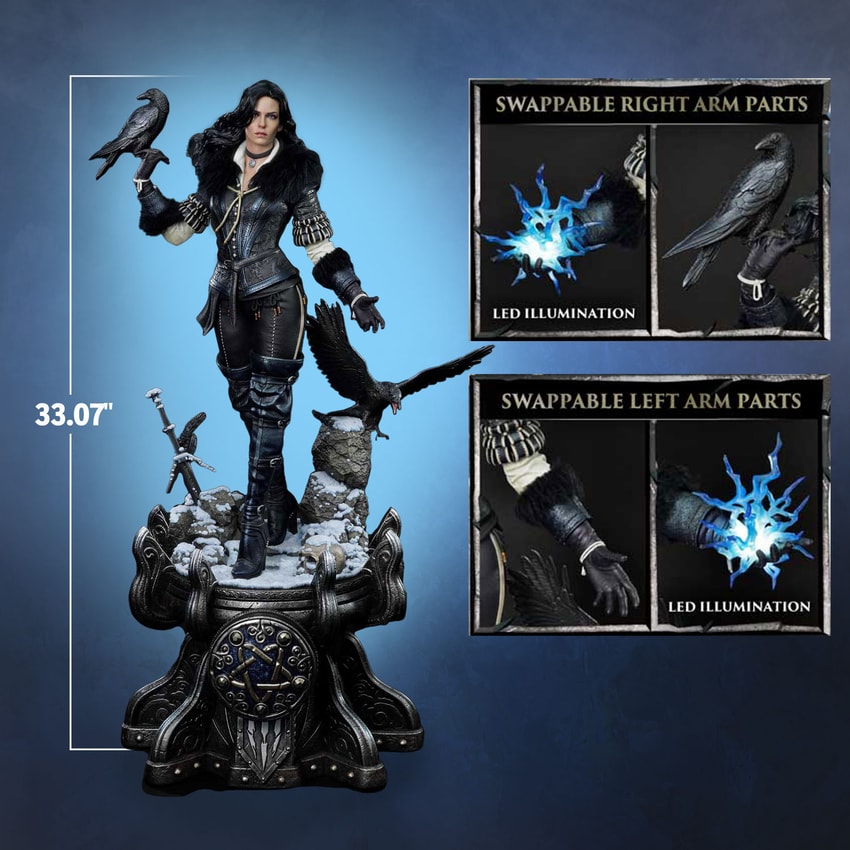 The Witcher 3: Wild Hunt Yennefer of Vengerberg Statue Pre-orders Open 