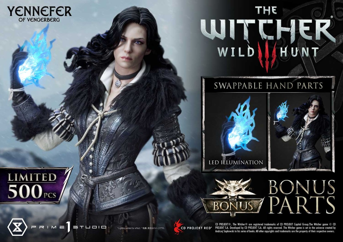 The Witcher 3: Wild Hunt Yennefer (Deluxe Bonus Version) 1:3 Scale Statue  View 6