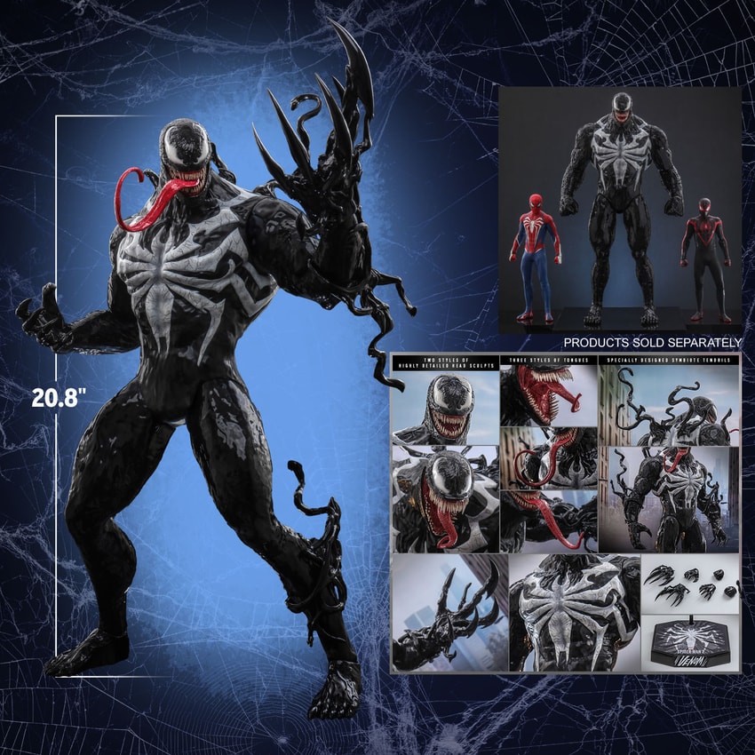 Hot Toys Venom Sixth Scale Figure Marvel's Spider-Man 2 Limited