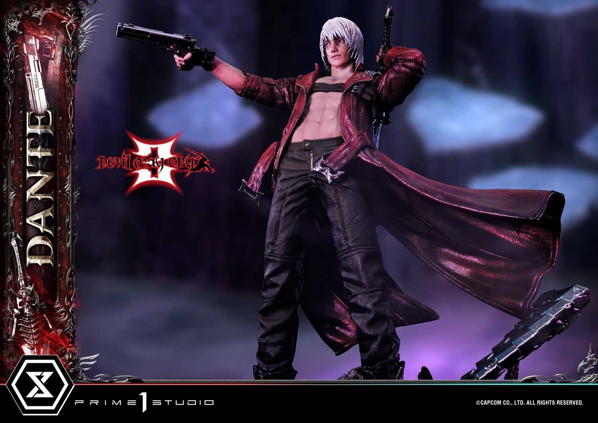 Devil May Cry Dante Quarter Scale Statue  Collector Edition - Prototype Shown View 6
