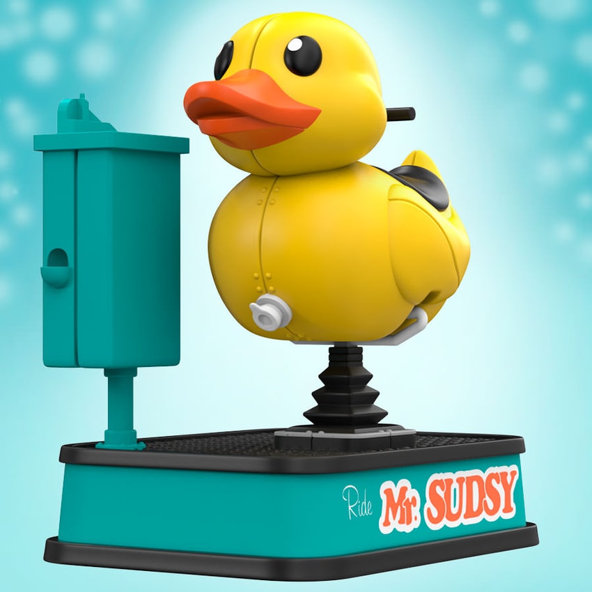Mr. Sudsy Collectible Figure by Mighty Jaxx | Sideshow