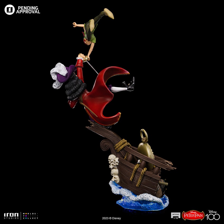 Disney Peter Pan VS Hook 1:10 Scale Statue  Collector Edition - Prototype Shown View 6