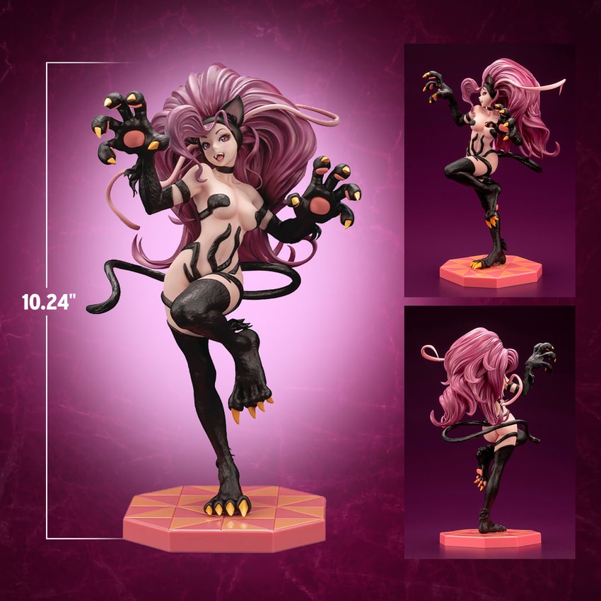 Darkstalkers Darkstalkers Felicia Bishoujo (PX Exclusive) Statues - Prototype Shown View 2
