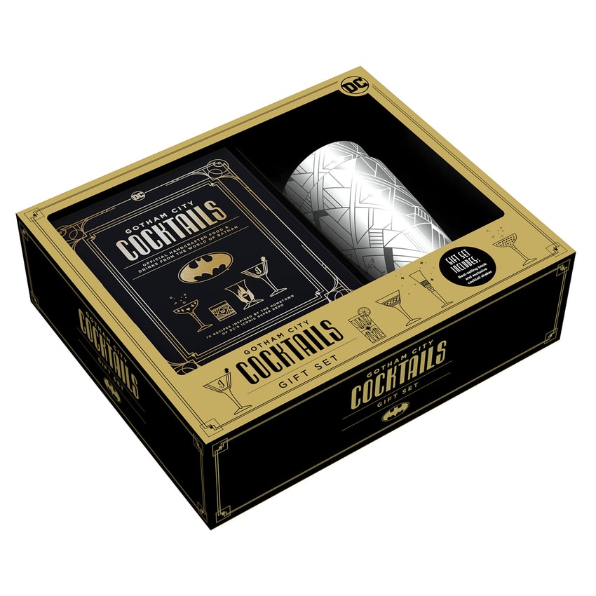 DC Comics Gotham City Cocktails (Gift Set) Book - Prototype Shown View 3