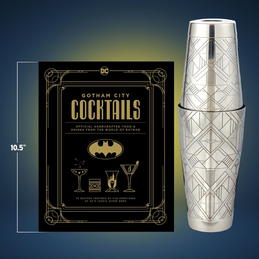 DC Comics Gotham City Cocktails (Gift Set) Book - Prototype Shown View 2