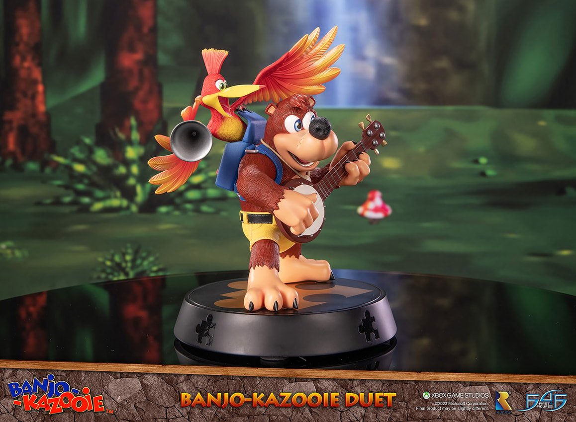 Banjo-Kazooie Banjo-Kazooie Duet Statues - Prototype Shown View 6