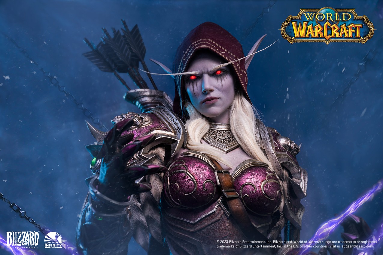 Sylvanas Windrunner Life Size Bust by Infinity Studio