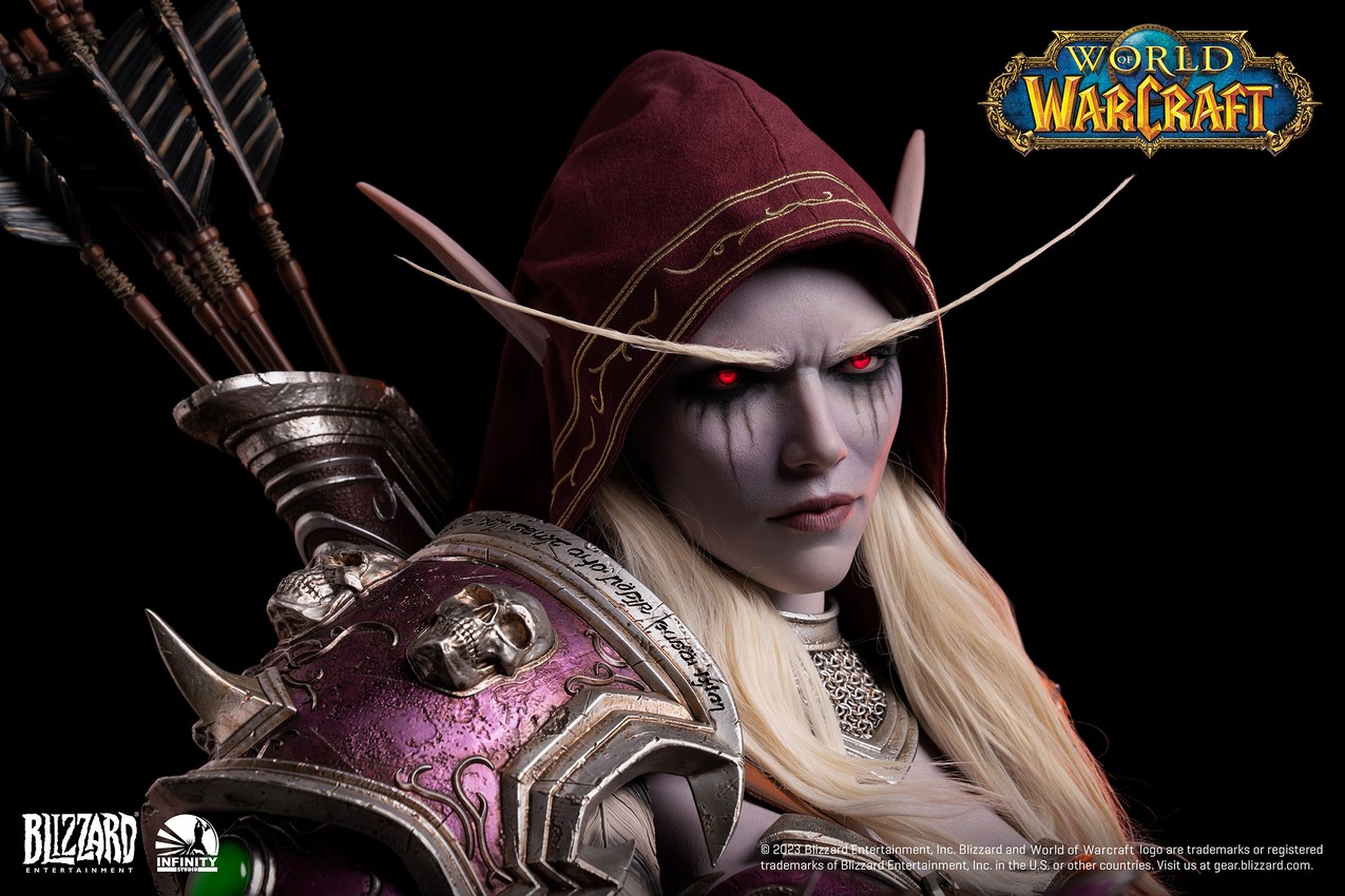 Sylvanas Windrunner Life Size Bust by Infinity Studio