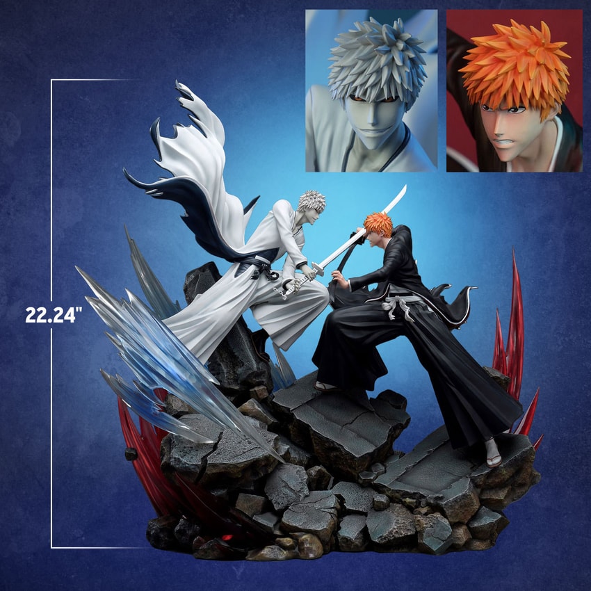 PRE-ORDER: HEX Collectibles Bleach Ichigo Kurosaki vs Hollow