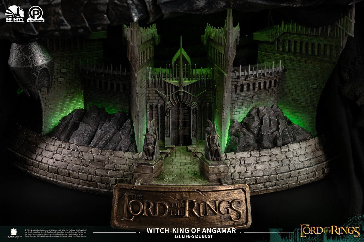 フィギュア　Witch-King of Angmar-アングマールの魔王- 「ロード・オブ・ザ・リング」 マジックマトリックスシリーズ 1/1 ライフサイズバスト Infinity Studio 'The Lord of the Rings' Witch-King of Angmar