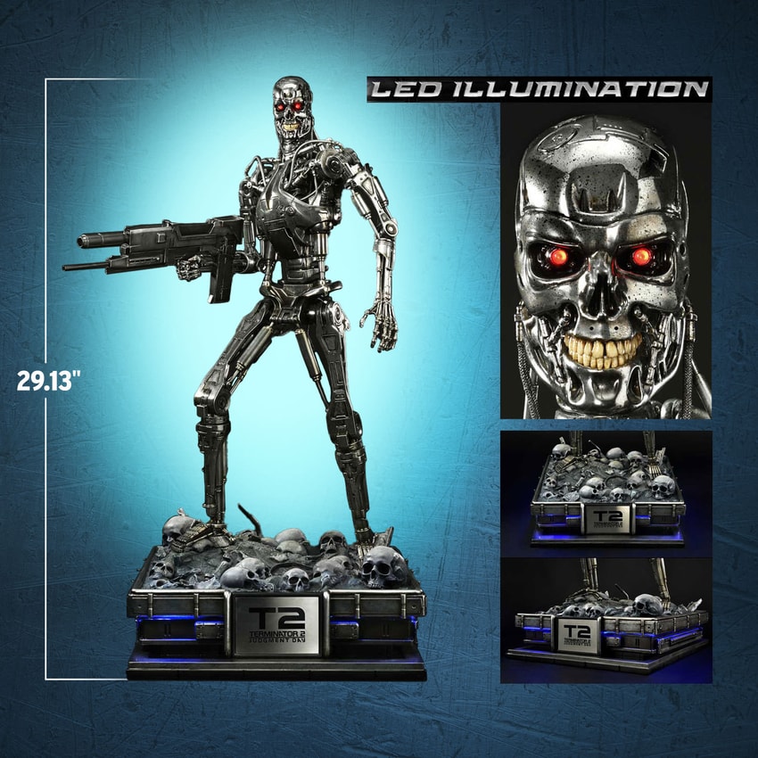 T-800 Endoskeleton 1:3 Scale Statue by Prime 1 Studio | Sideshow