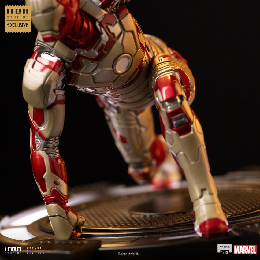 Iron Man Mark XLII Art Scale 1:10 Statue by Iron Studios