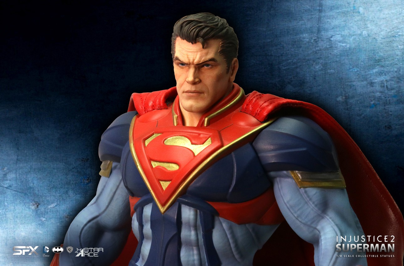 Superman Injustice II Deluxe- Prototype Shown View 3