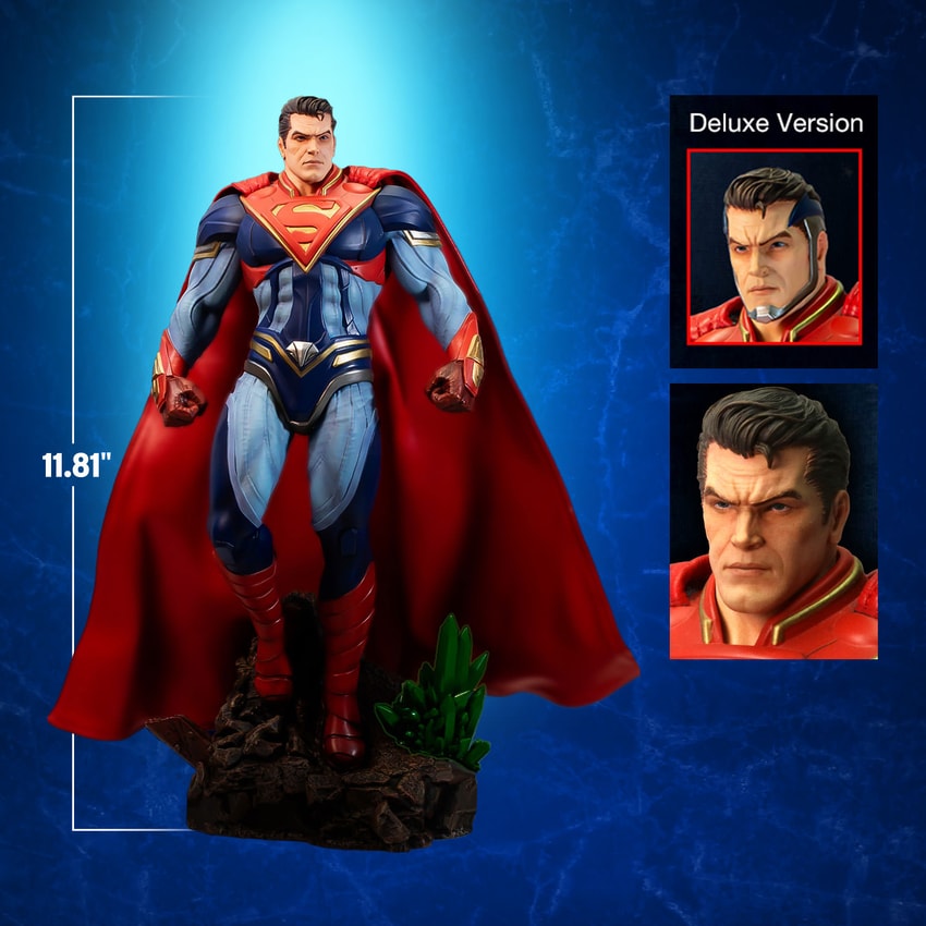 Superman Injustice II Deluxe- Prototype Shown View 2