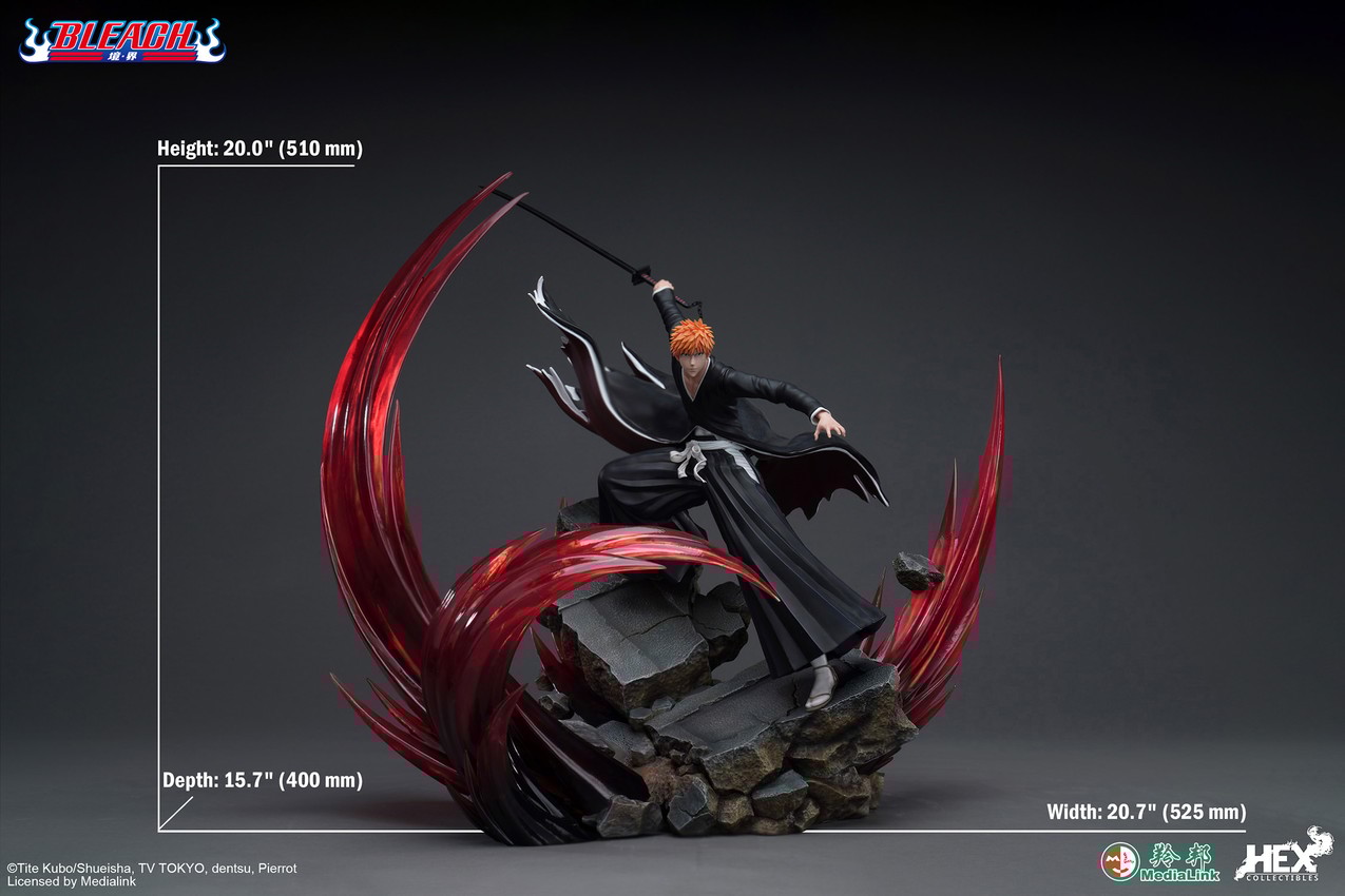 Ichigo Kurosaki Statue by HEX Collectibles | Sideshow