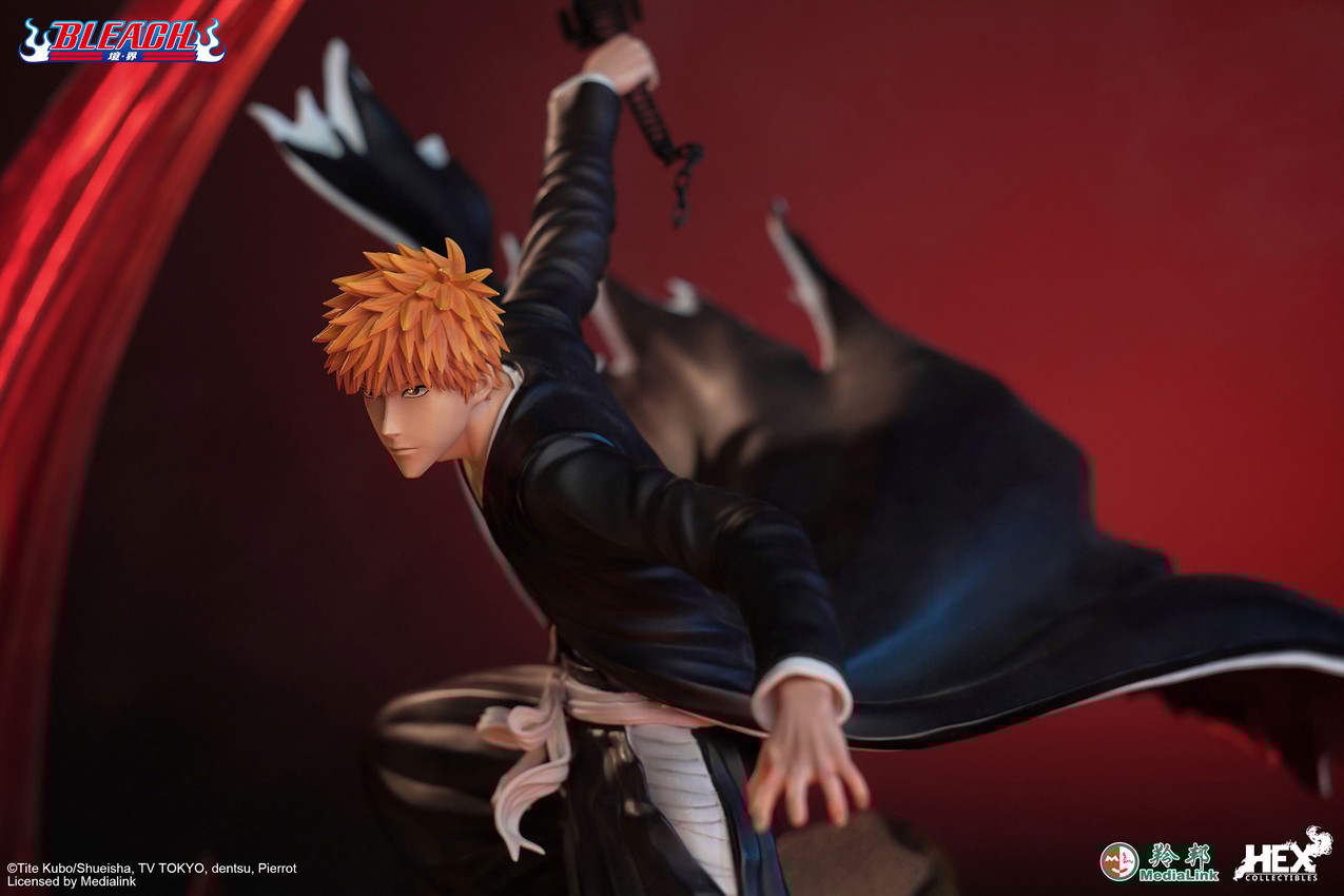 【楽天最安値に挑戦】 Ichigo Kurosaki Statue by HEX Collectibles | Sideshow 手提げ・レッスンバッグ・入園グッズ