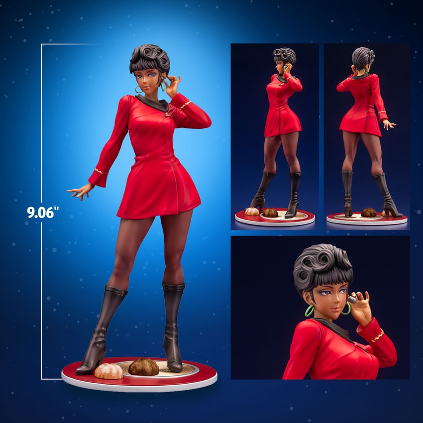 Star Trek Operation Officer Uhura Bishoujo Statues - Prototype Shown View 2